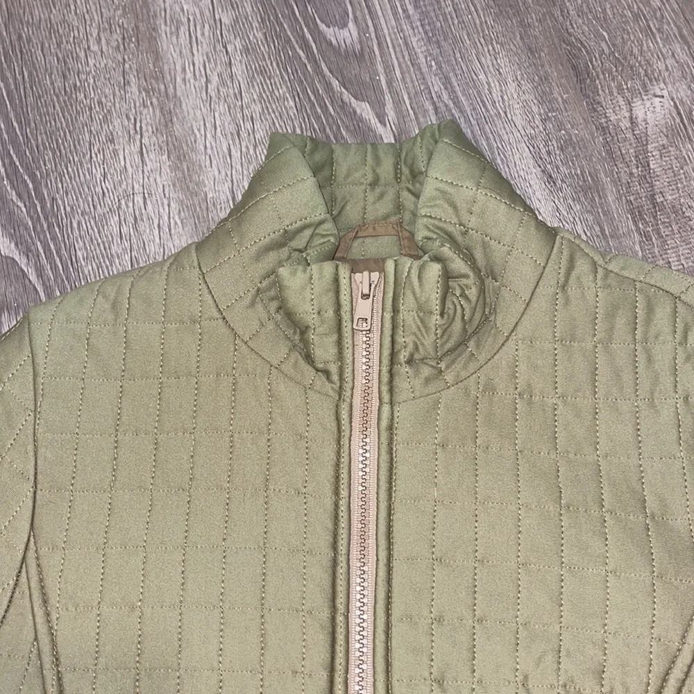 Tan Equestrian Quilted Jacket - Picture 2 of 8